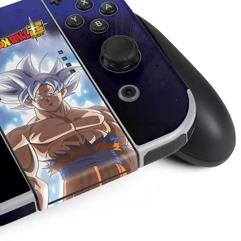 Dragon Ball Super Goku Ultra Instinct Nintendo Switch OLED (2021) Skin